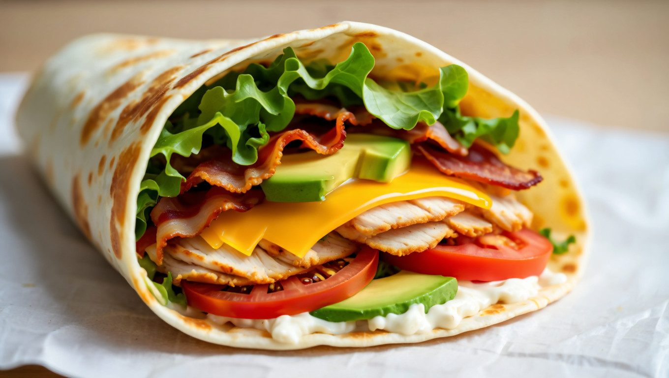 West Coast Chicken Wraps