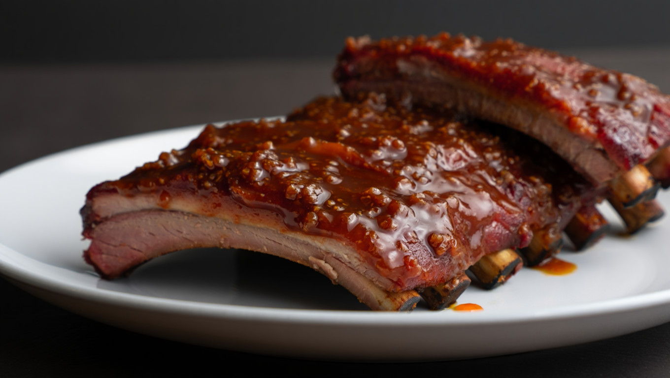 Whisky Grilled Baby Back Ribs