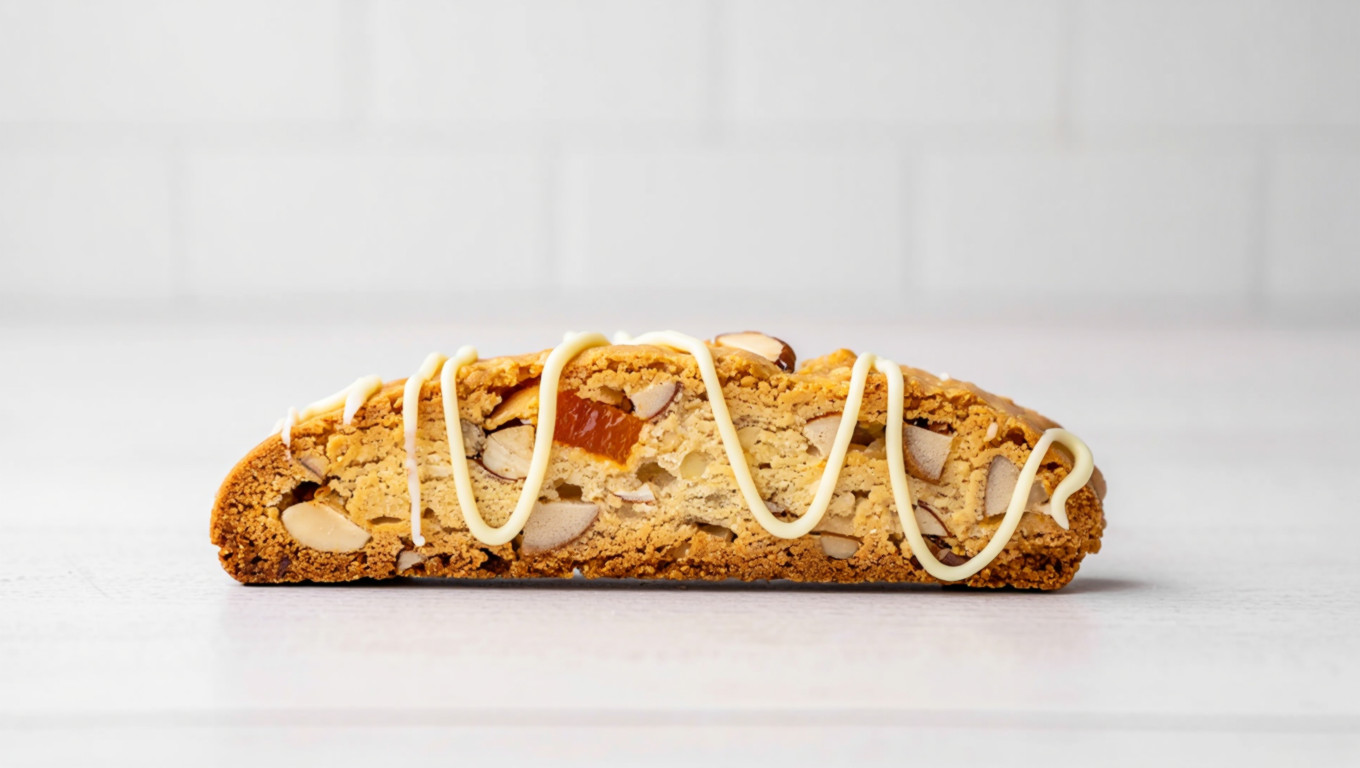 White Chocolate Almond Biscotti