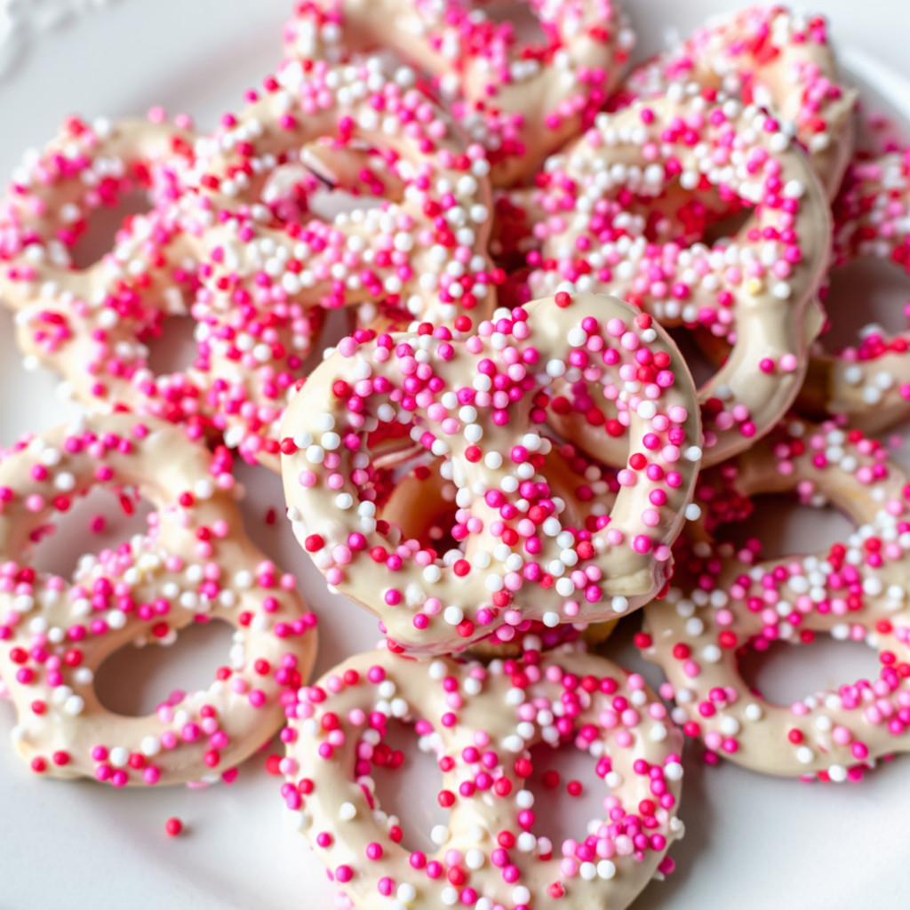 White Chocolate Pretzel Bites