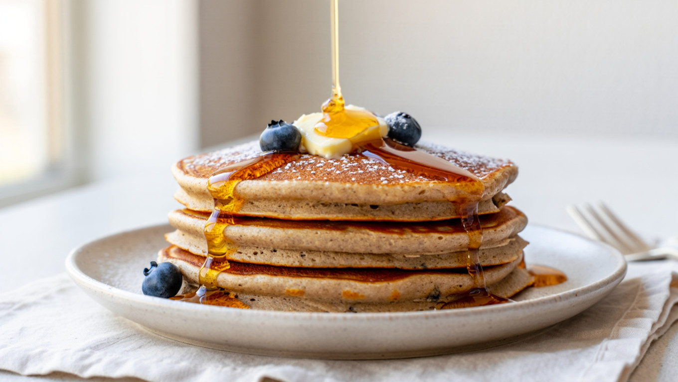 Whole Grain Spelt Pancakes