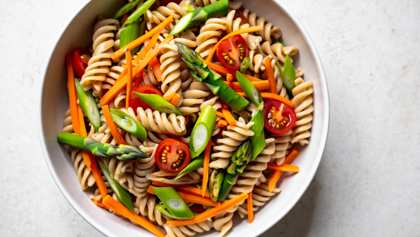 Whole Wheat Rotini Salad