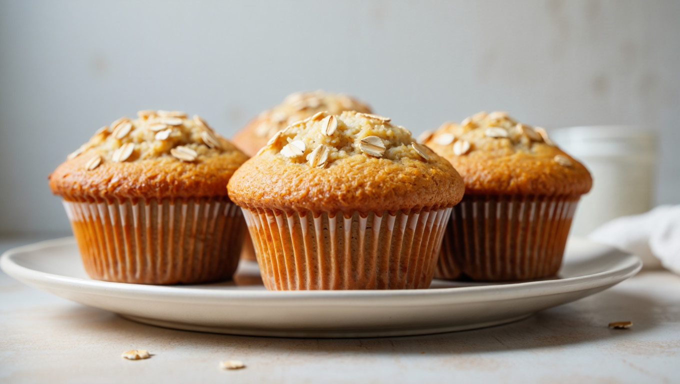Wholesome Oat Muffins