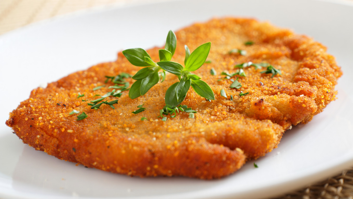 Wild Venison Schnitzel with Spices