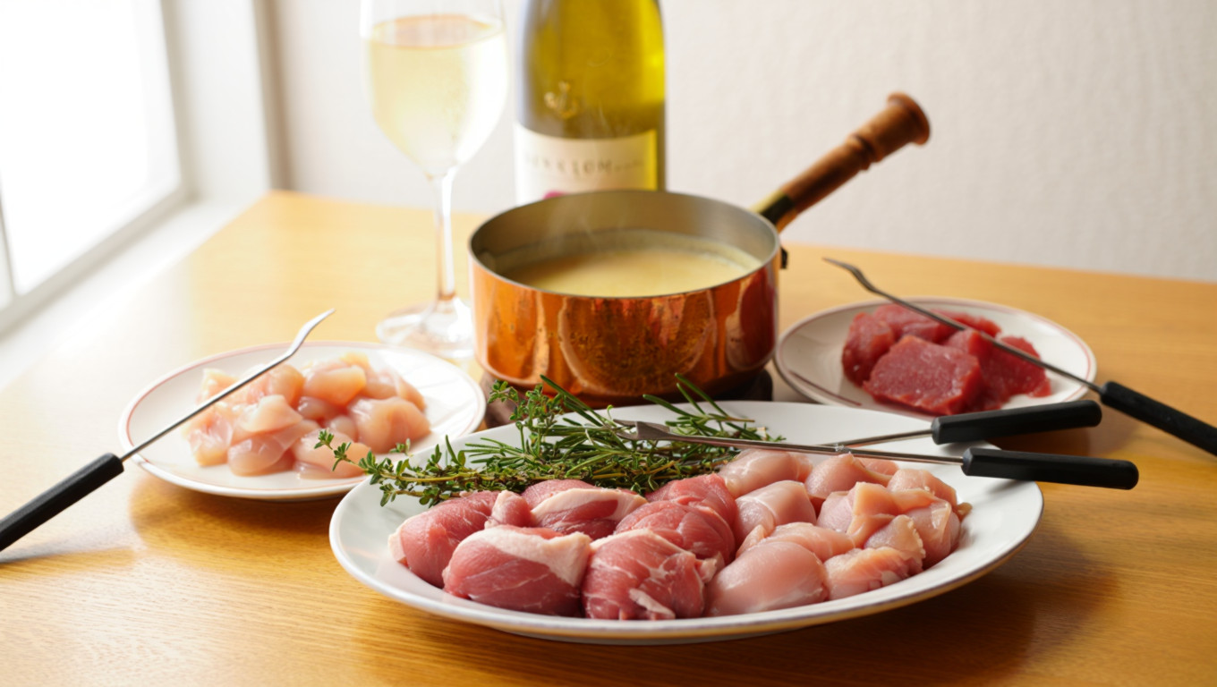 Wine-Based Fondue
