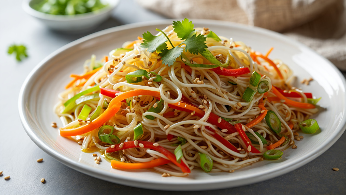 Zesty Asian Pasta Salad