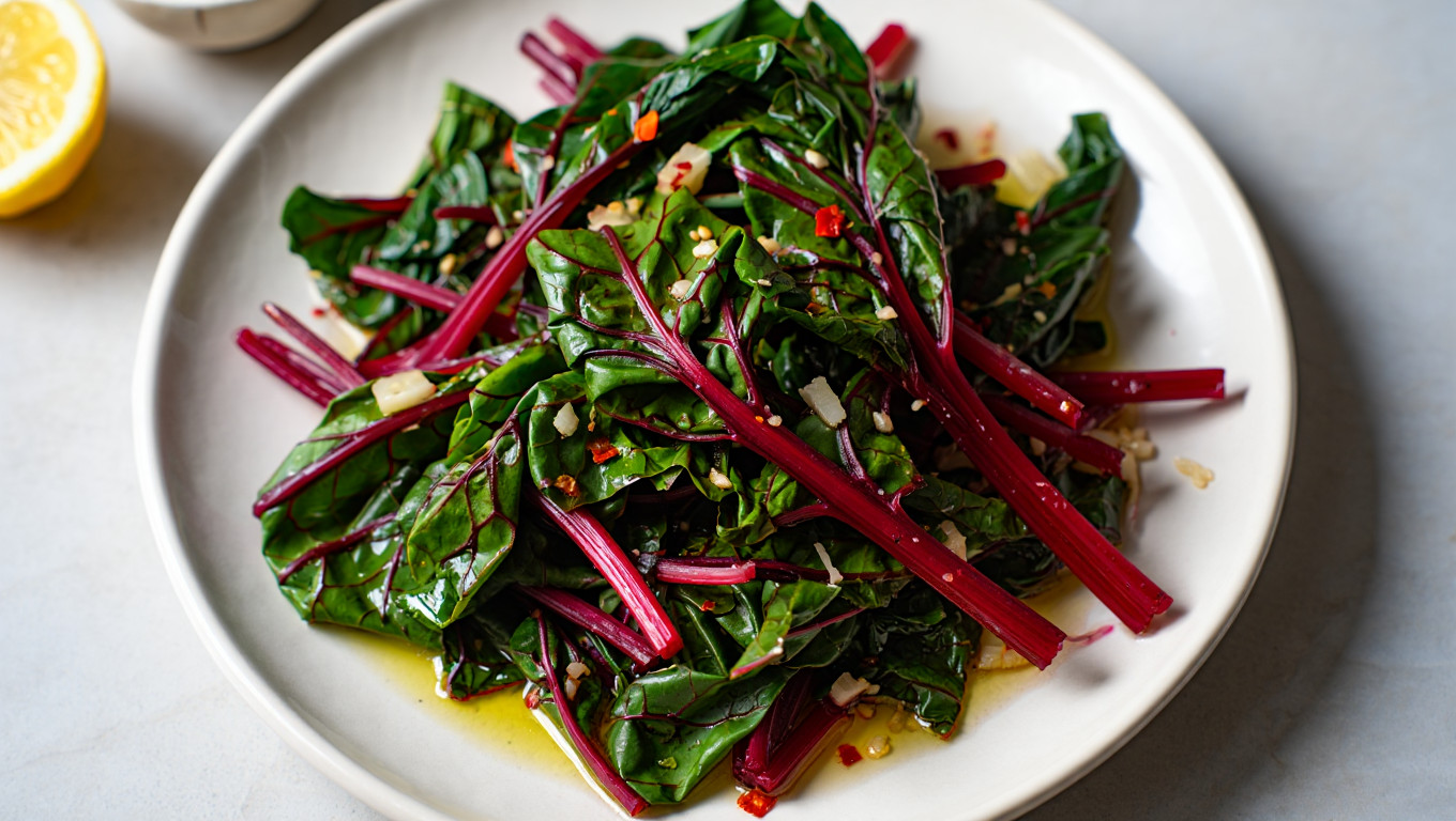 Zesty Beet Greens