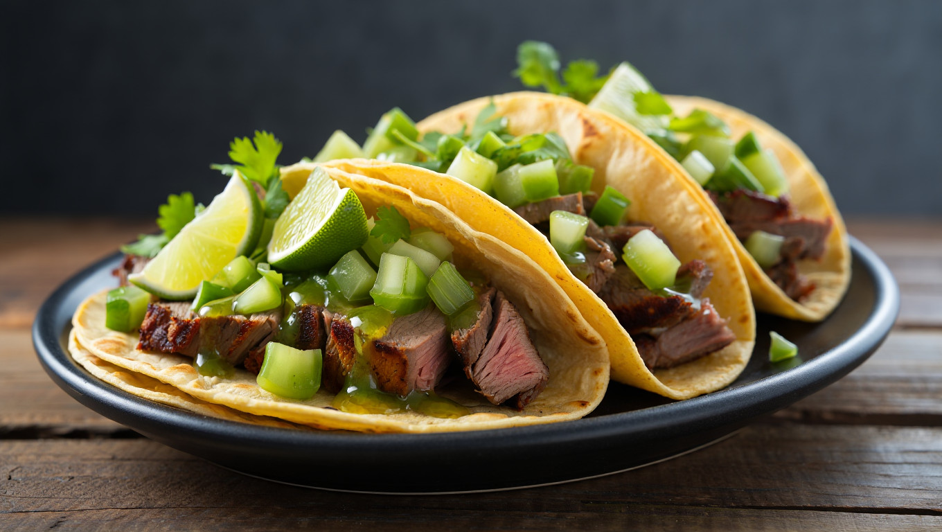 Zesty Carne Asada Tacos
