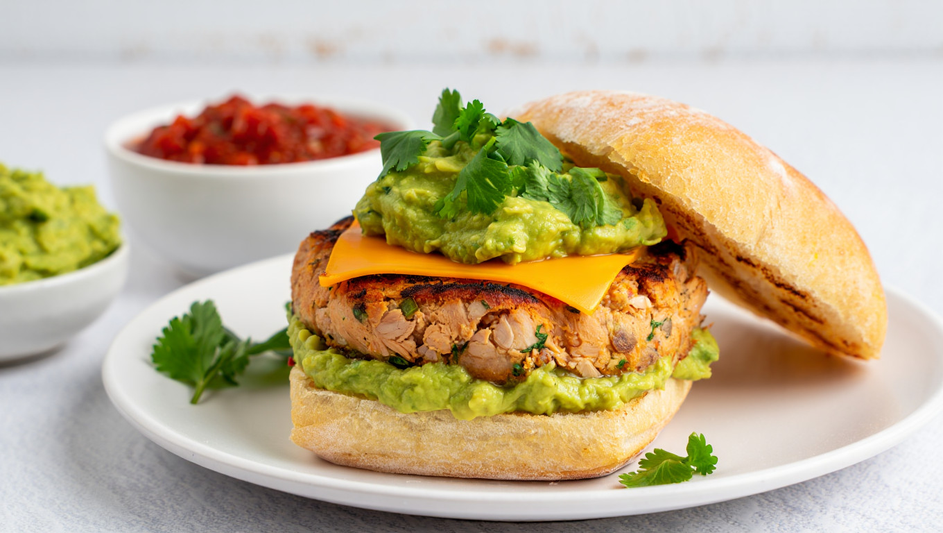 Zesty Chicken Burgers