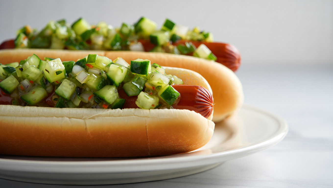 Zesty Cucumber Relish