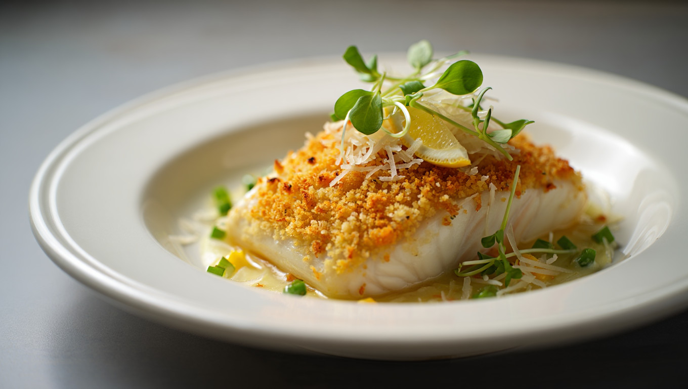 Zesty Dijon Halibut