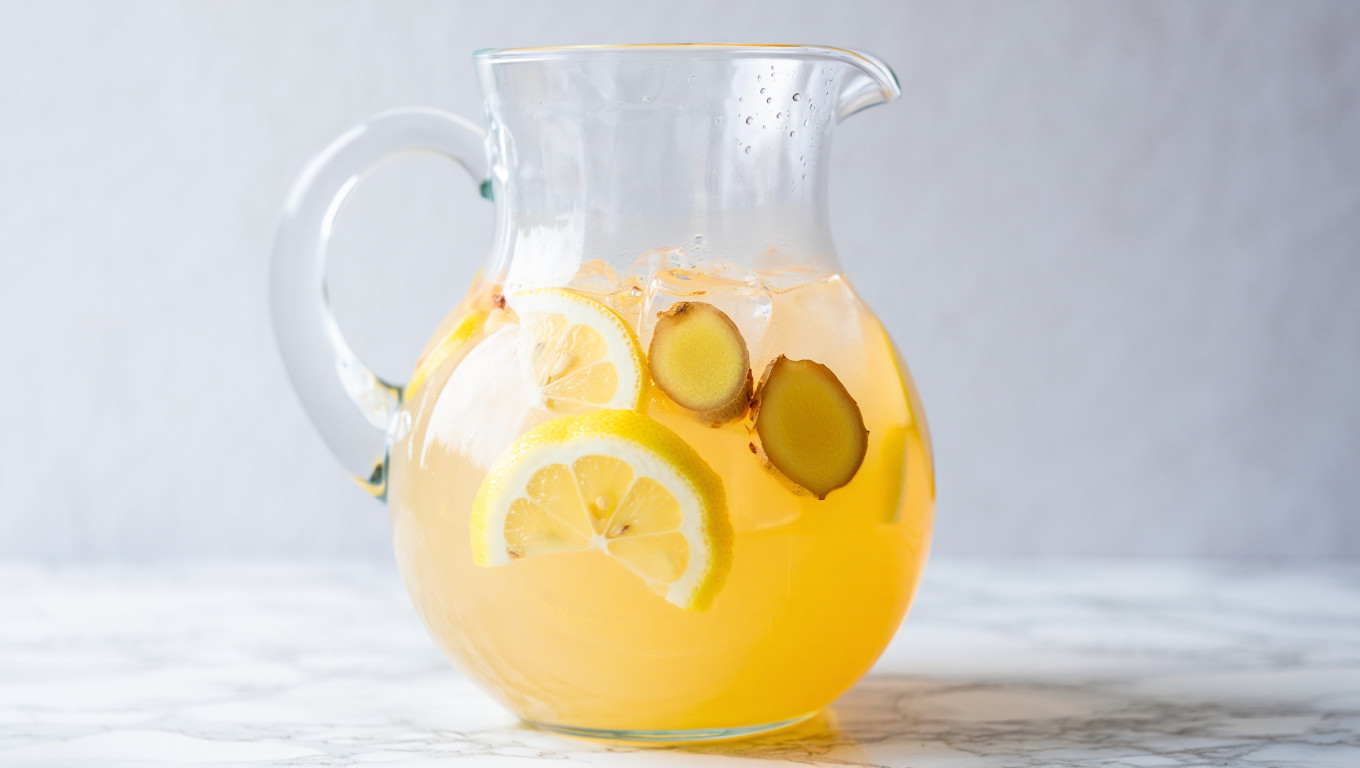 Zesty Ginger Lemonade