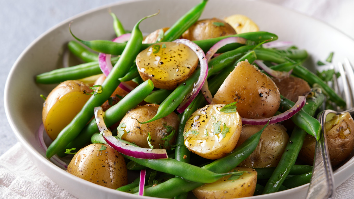 Zesty Green Bean and Potato Salad