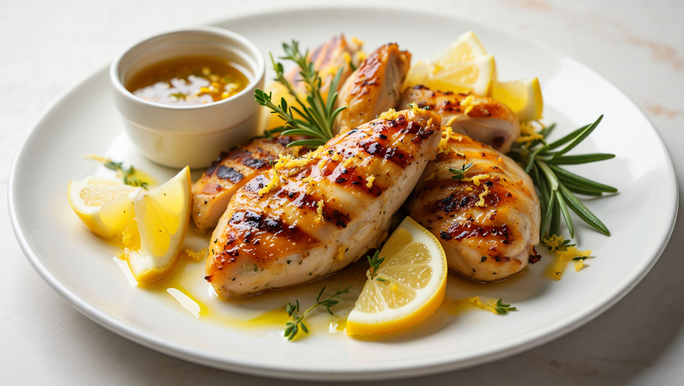 Zesty Grilled Lemon Chicken