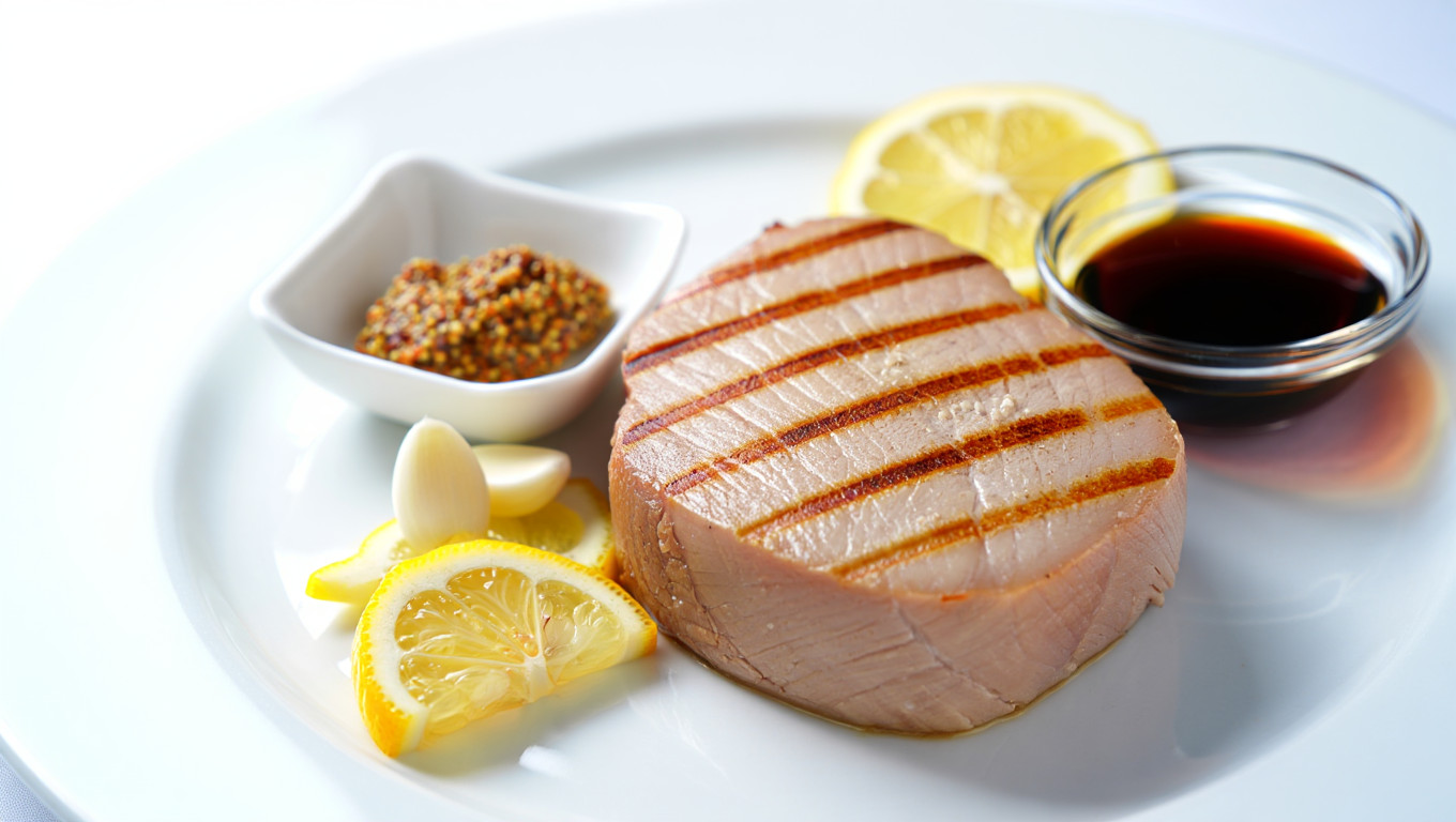 Zesty Grilled Yellowfin Tuna