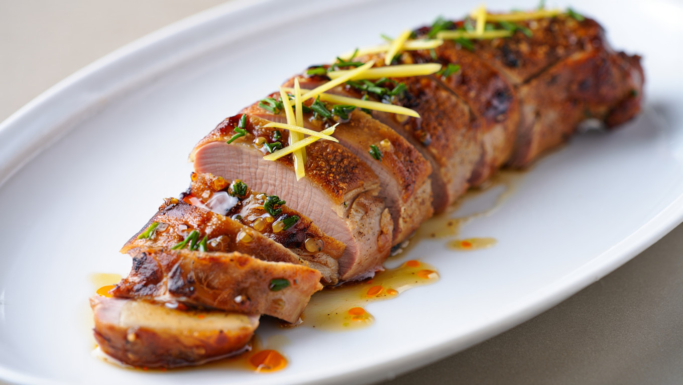 Zesty Marinated Pork Tenderloin