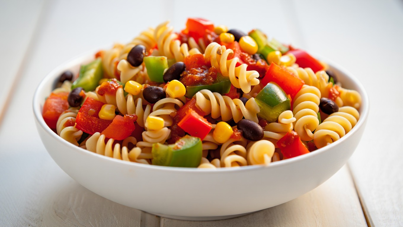 Zesty Mexican Pasta Salad