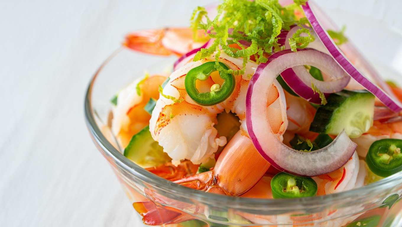 Zesty Mexican Shrimp Cocktail