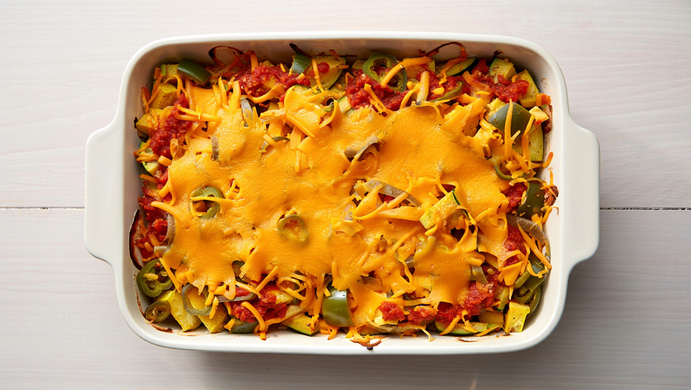 Zesty Mexican Squash Casserole