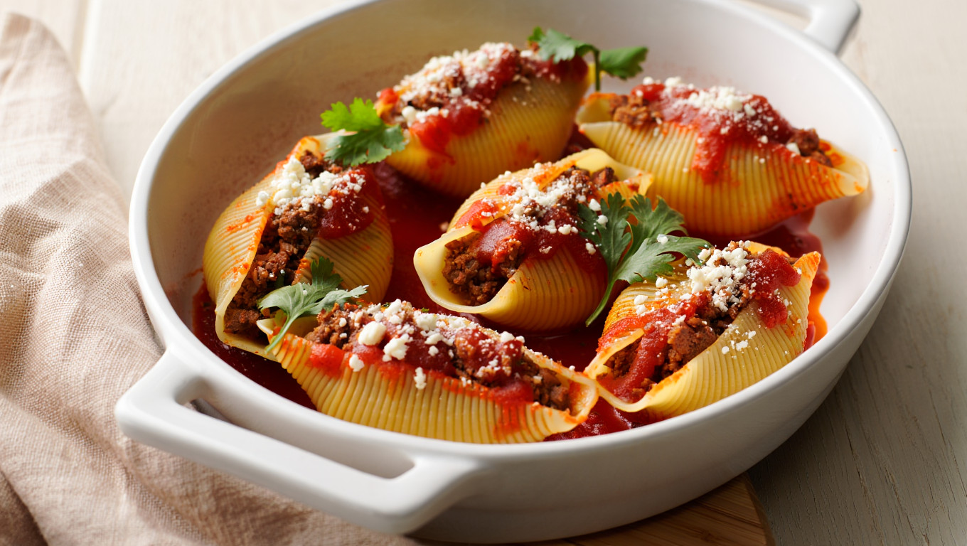 Zesty Mexican Stuffed Shells