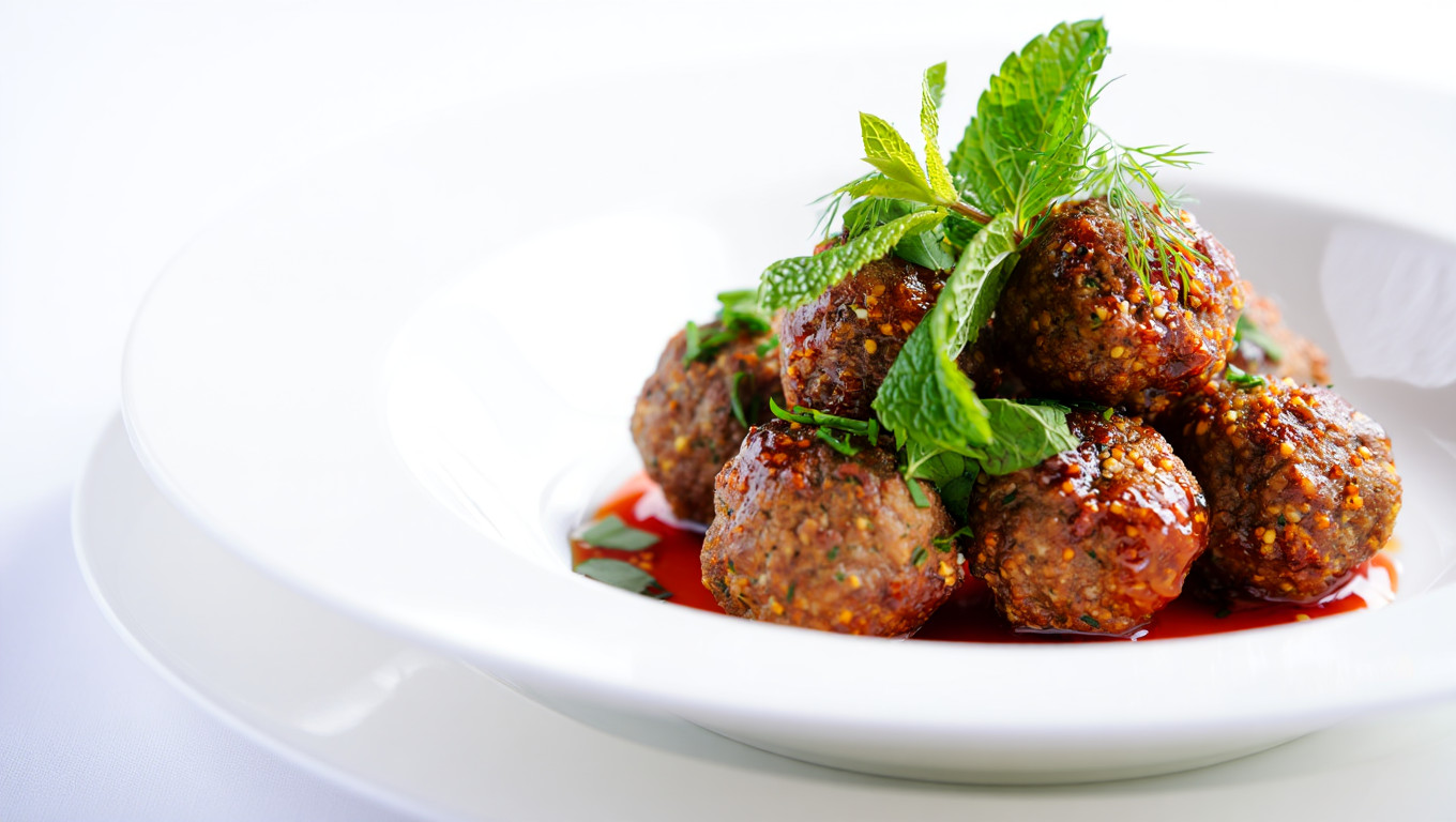 Zesty Persian Lamb Meatballs