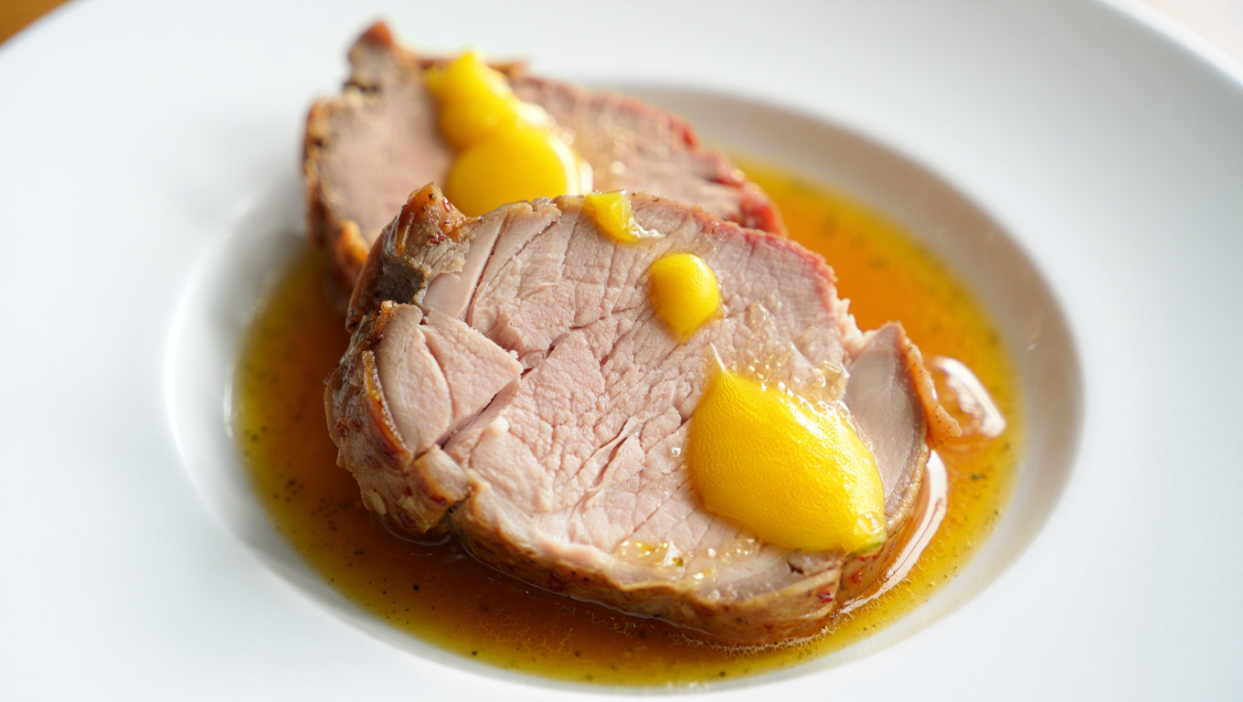 Zesty Pressure Cooker Pork Tenderloin