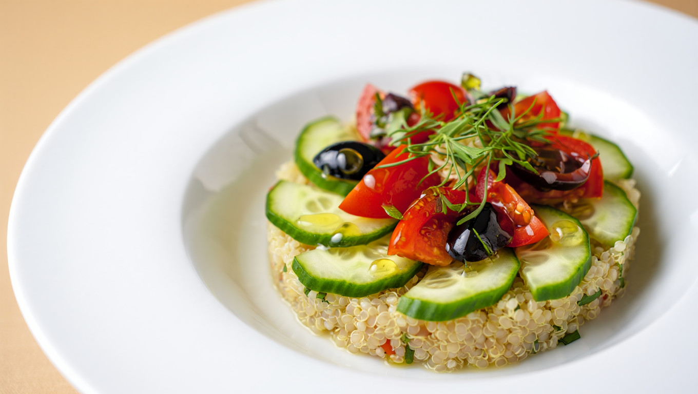 Zesty Quinoa Veggie Salad