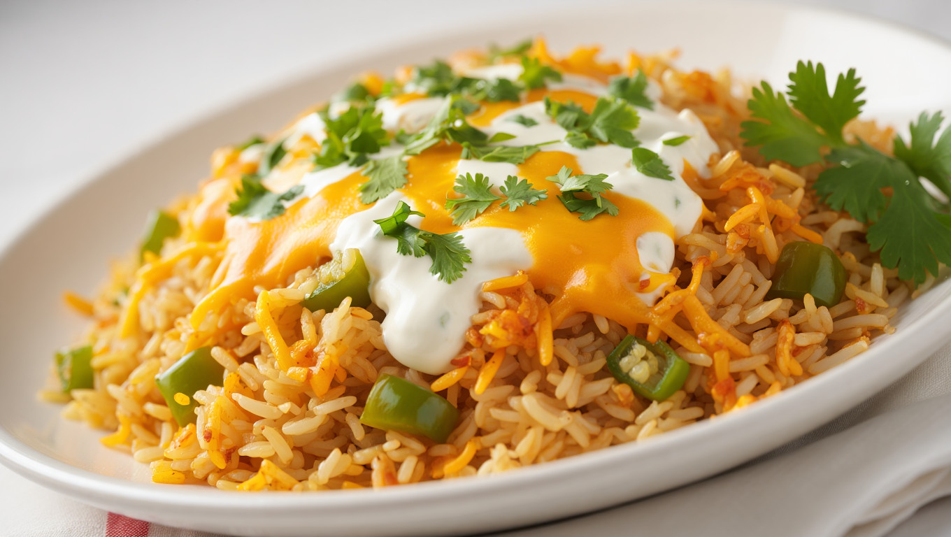 Zesty Sour Cream Rice