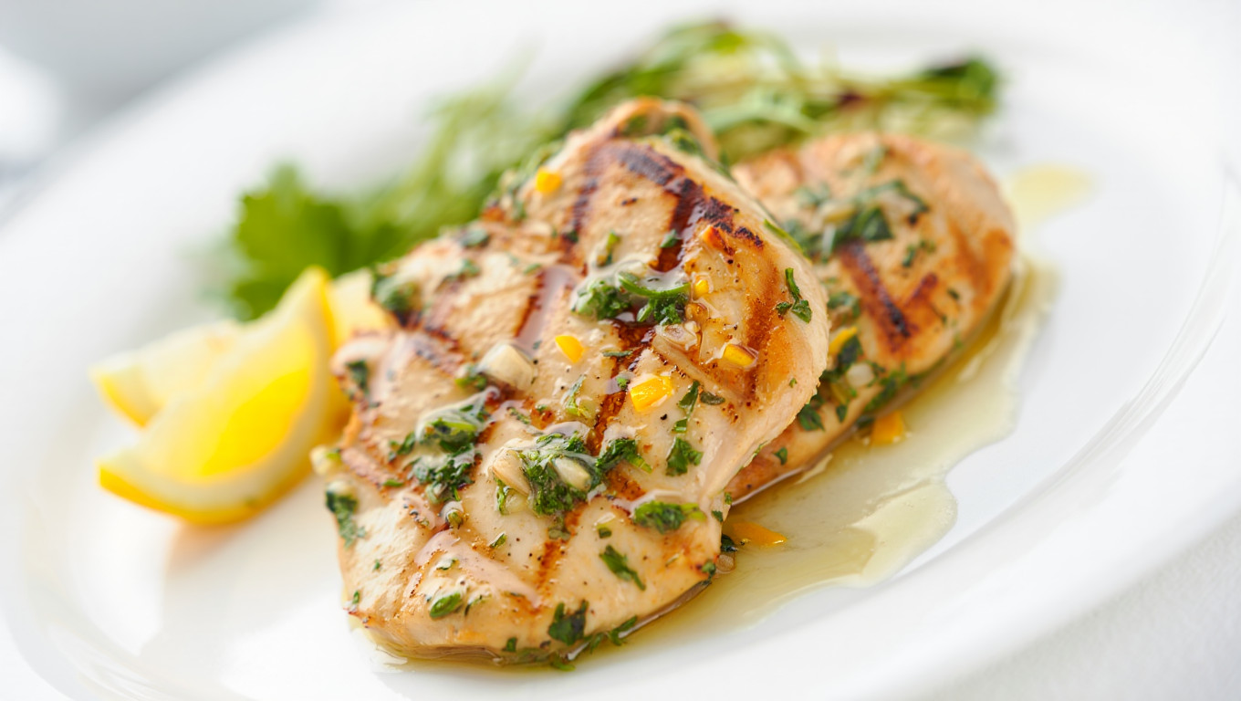 Zesty Yogurt Marinated Chicken