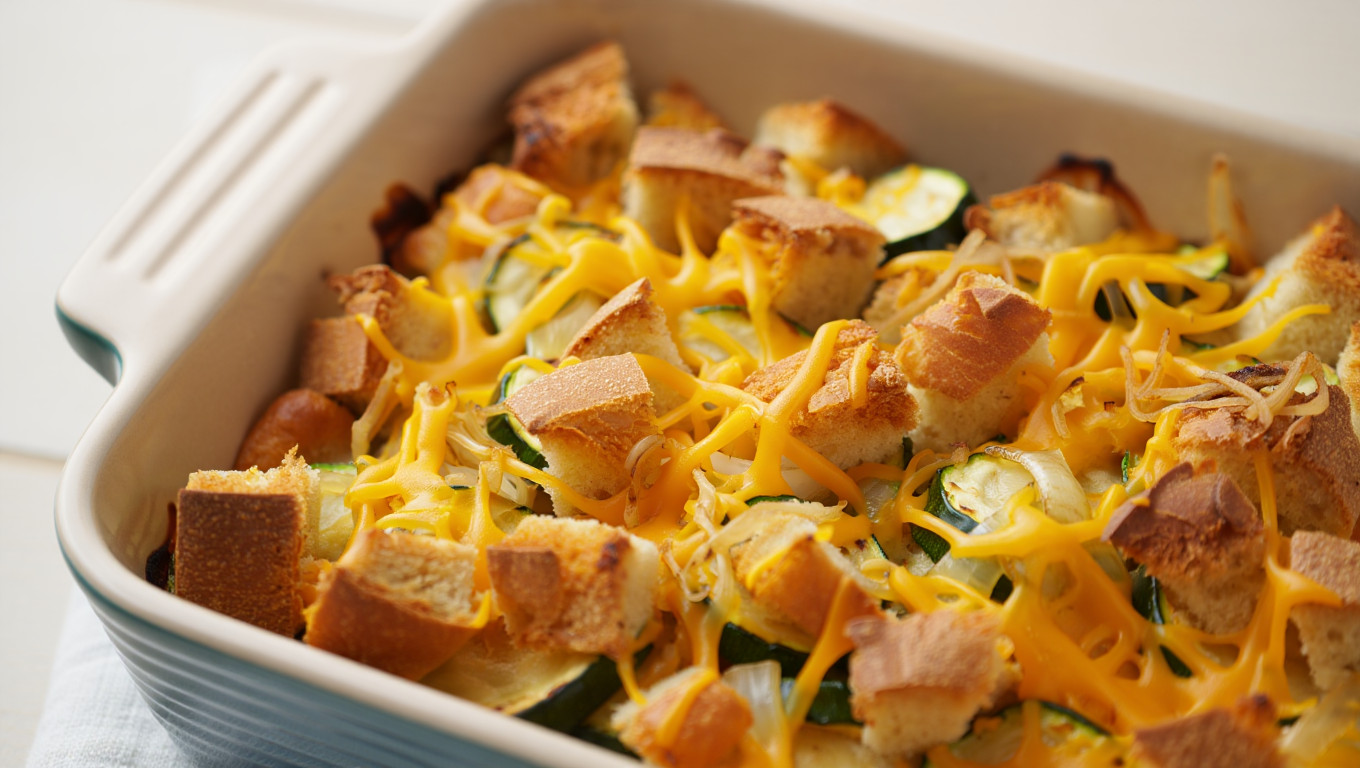 Zucchini and Cheese Bake