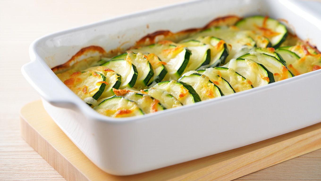 Zucchini and Onion Bake