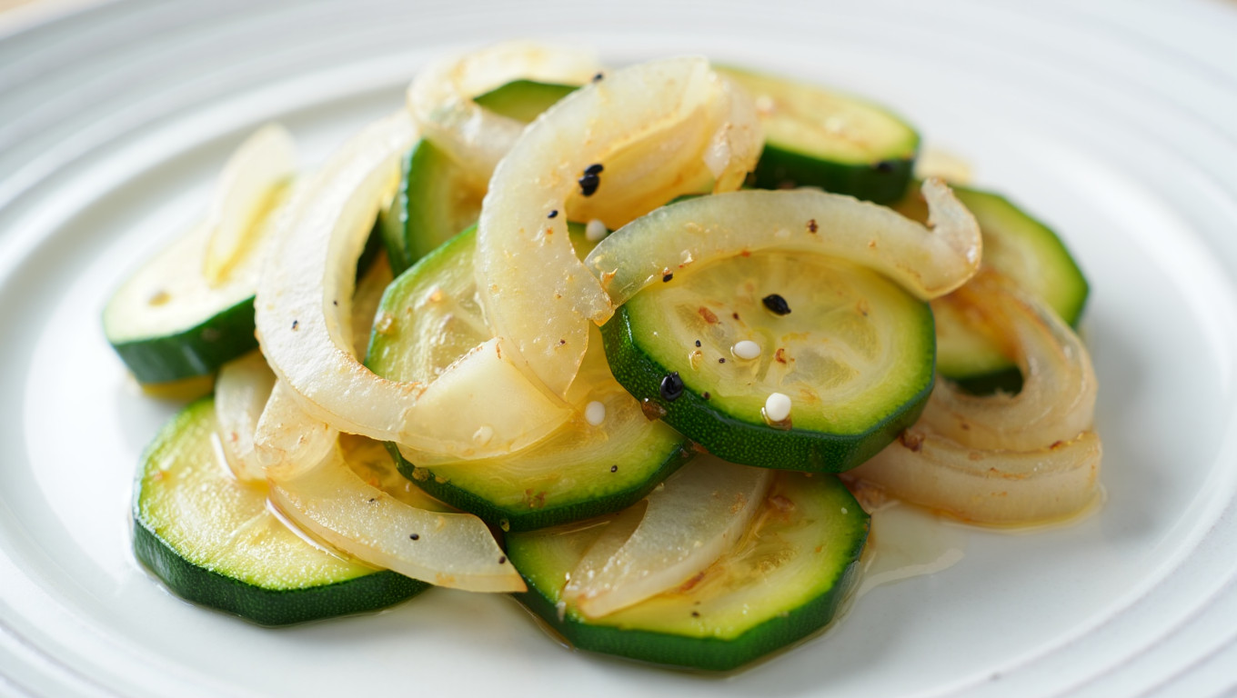 Zucchini and Onion Stir-Fry