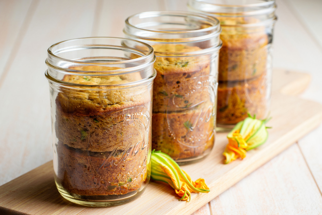 Zucchini Bread Jars