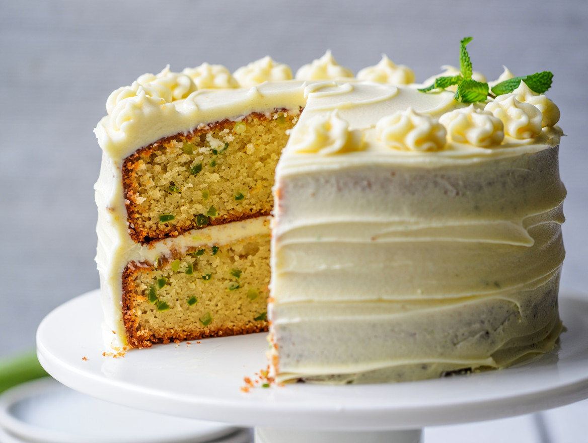 Zucchini Cake with Cream Cheese Frosting
