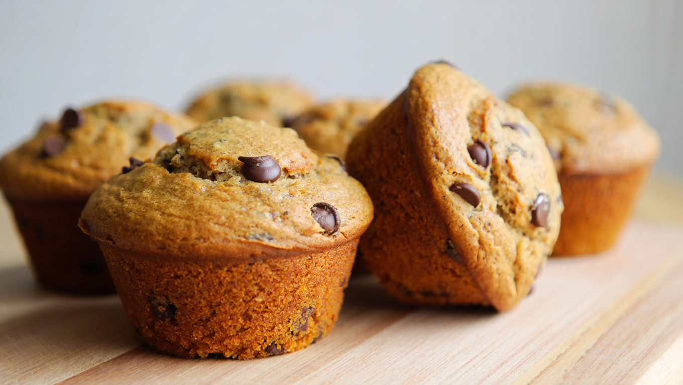 Zucchini Chocolate Chip Muffins