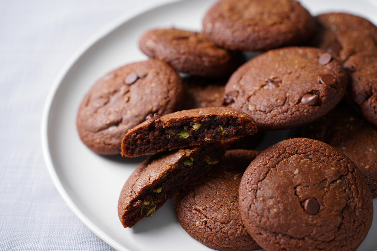 Zucchini Chocolate Cookies