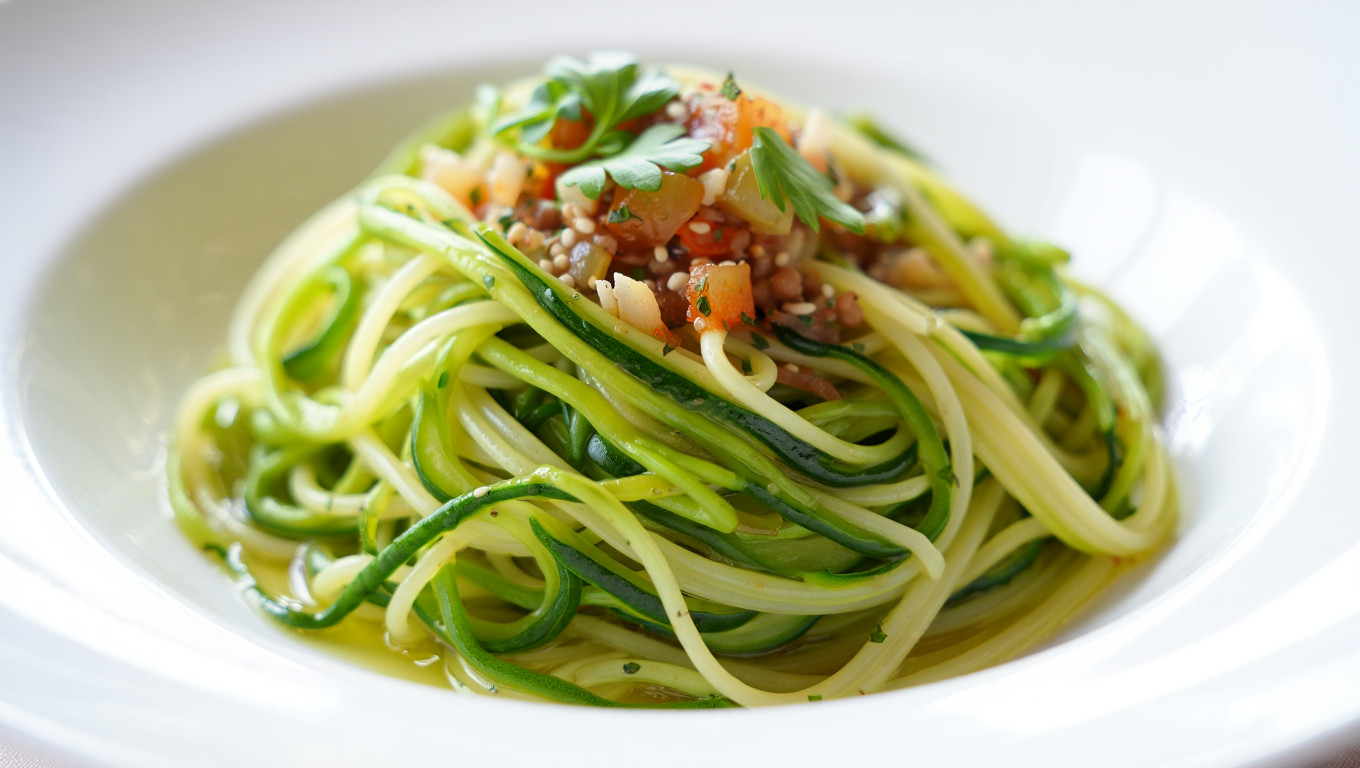 Zucchini Spaghetti alla Nerano