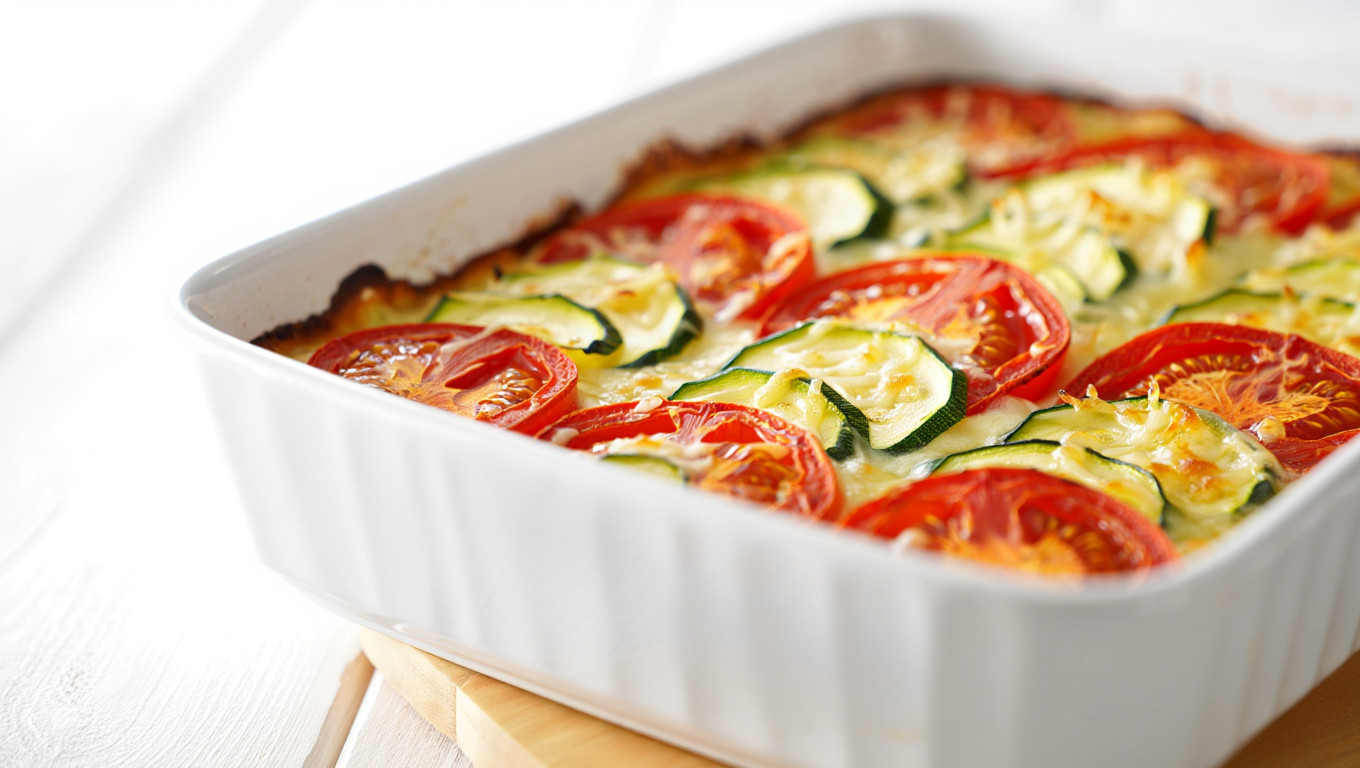 Zucchini Tomato Bake